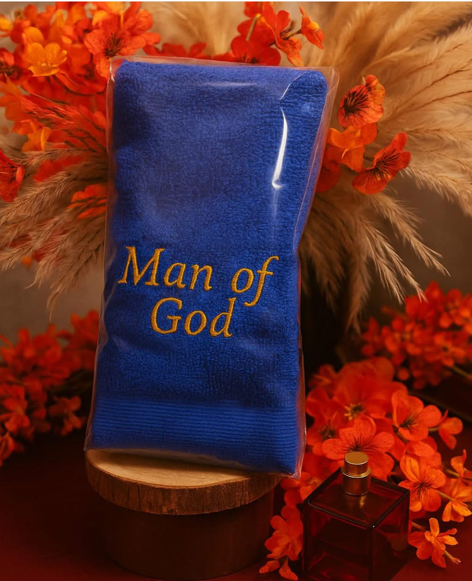 Man of God Hand Towels