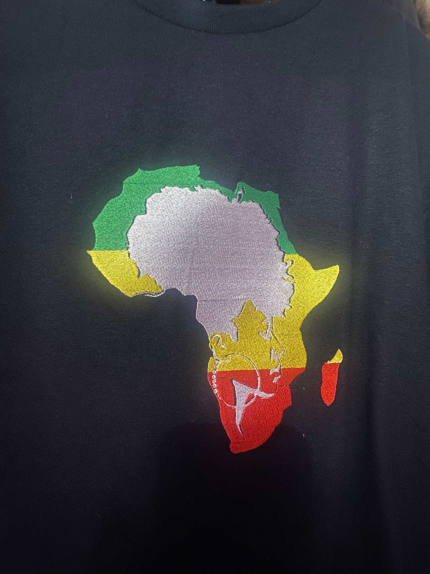 Africa with Silhouette