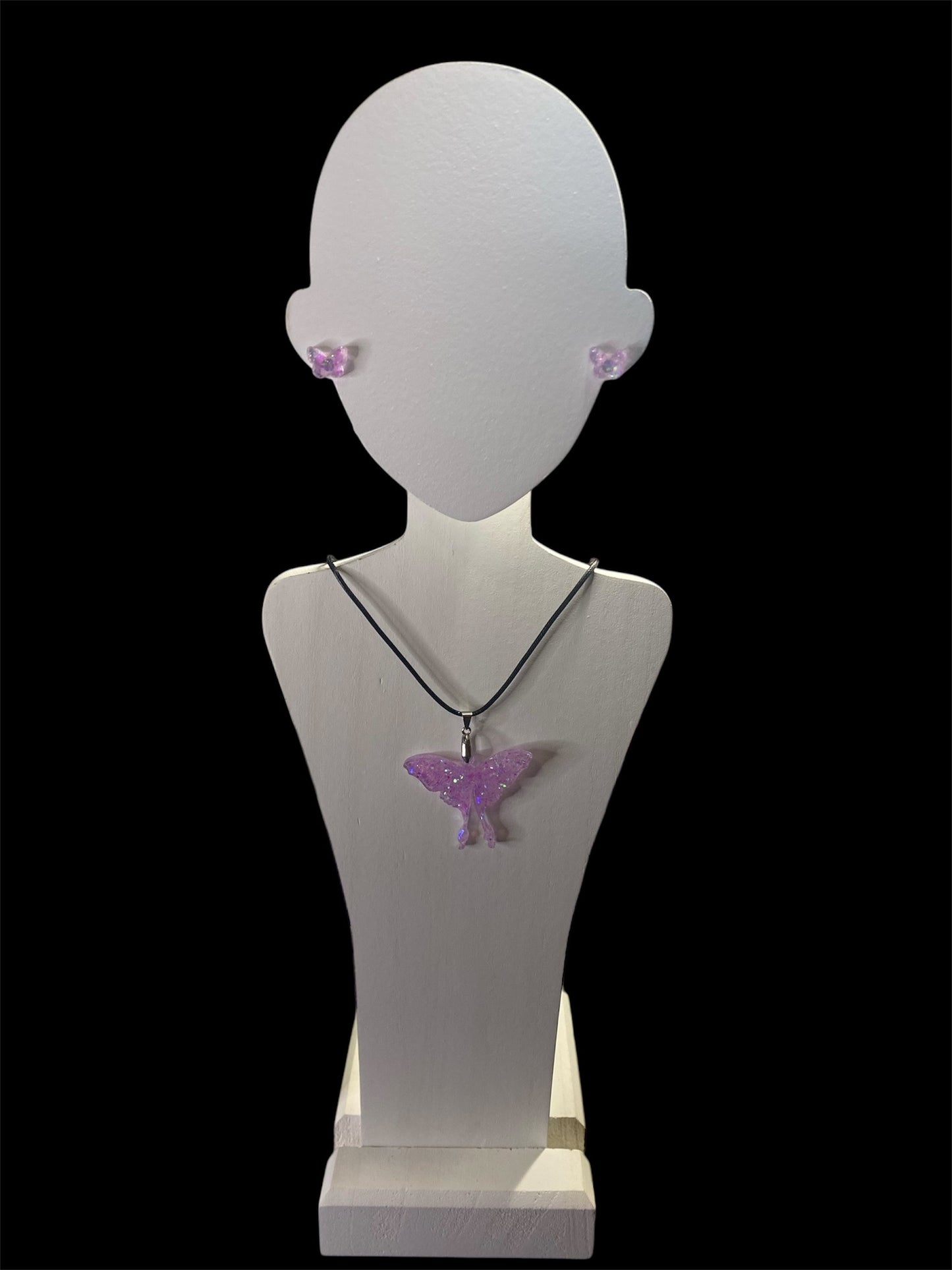 Butterfly necklaces set