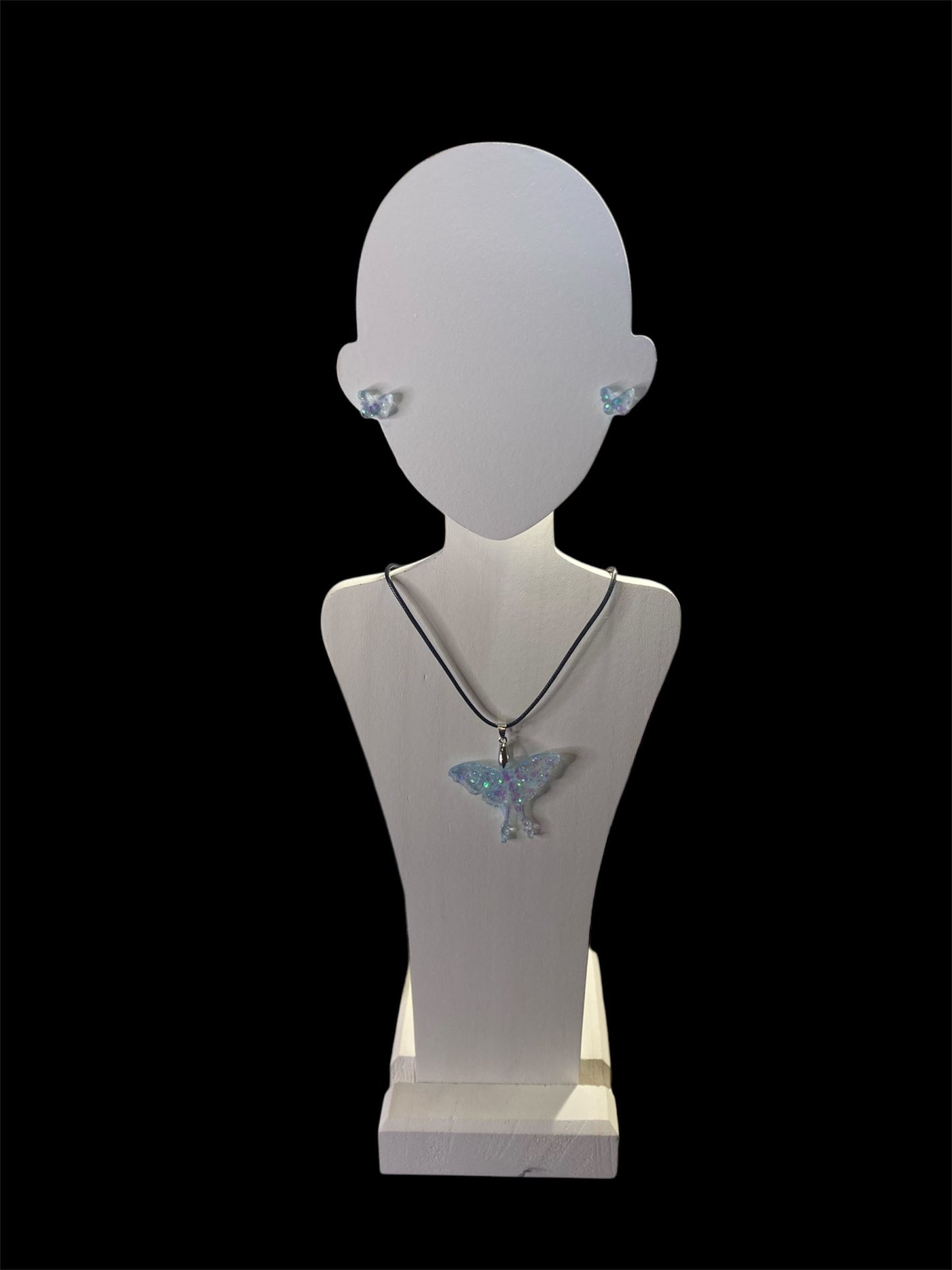 Butterfly necklaces set
