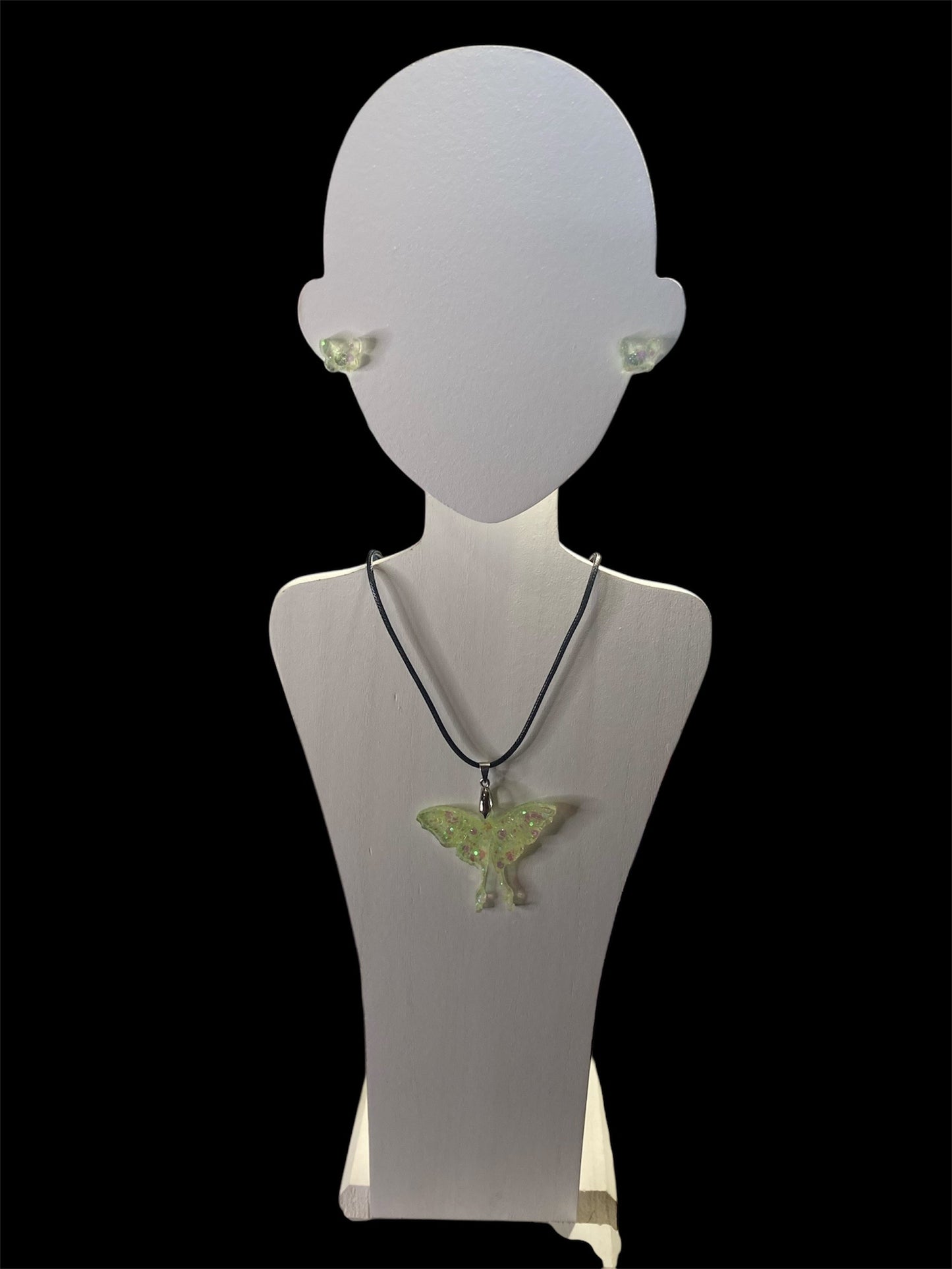 Butterfly necklaces set