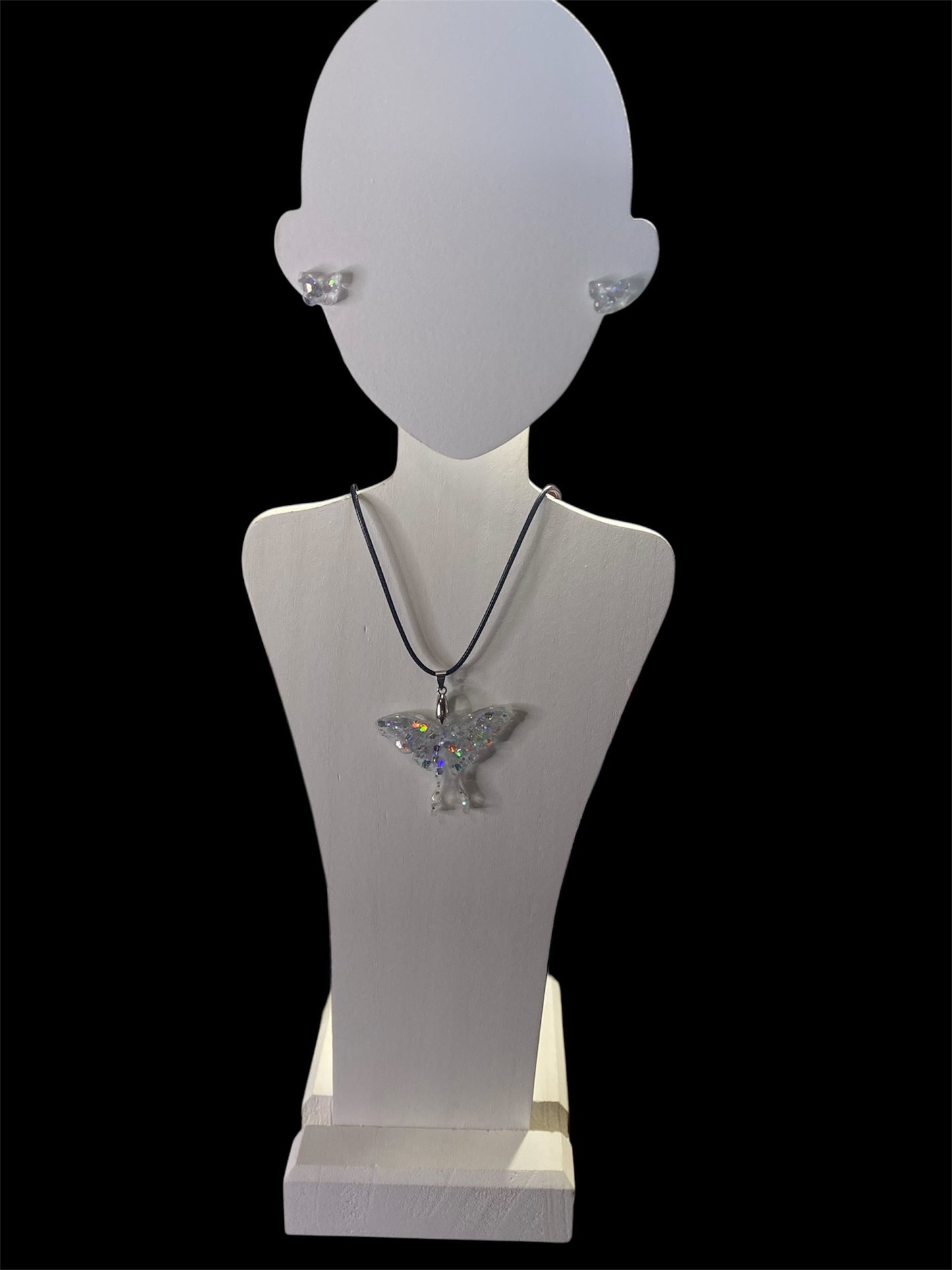 Butterfly necklaces set