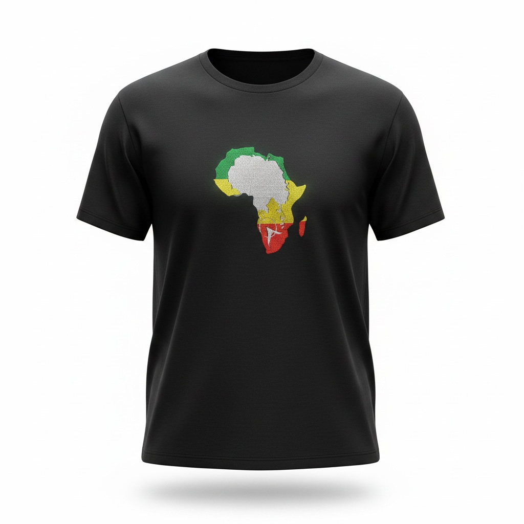 Africa with Silhouette