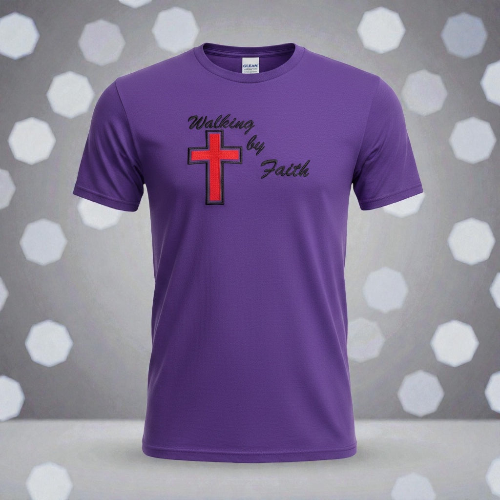 Walking by Faith Shirt Cross ￼